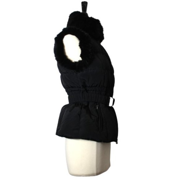 Rudsak Sleeveless Down-filled Vest with Fur - Picture 2 of 7